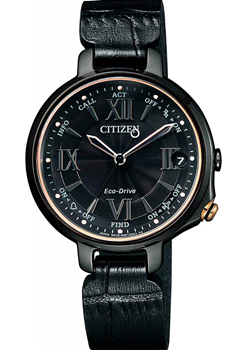 Японские наручные  женские часы Citizen EE4058-19E. Коллекция Eco-Drive