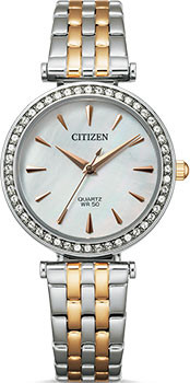 Японские наручные  женские часы Citizen ER0216-59D. Коллекция Elegance