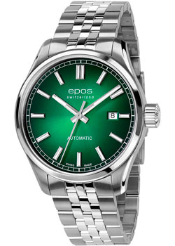 Швейцарские наручные  мужские часы Epos 3501.132.20.13.30. Коллекция Passion