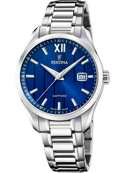 fashion наручные  мужские часы Festina F20026.2. Коллекция Swiss Made