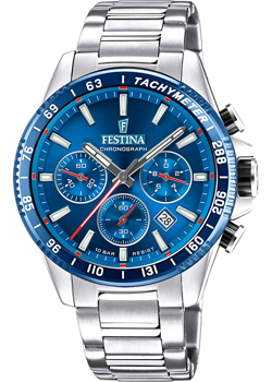 fashion наручные  мужские часы Festina F20560.3. Коллекция Timeless Chronograph