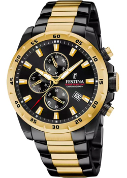 fashion наручные  мужские часы Festina F20563.1. Коллекция Timeless Chronograph