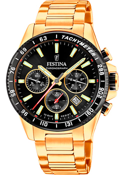 fashion наручные  мужские часы Festina F20634.5. Коллекция Timeless Chronograph