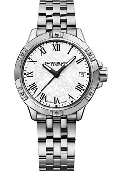 Швейцарские наручные  женские часы Raymond weil 5960-ST-00300. Коллекция Tango