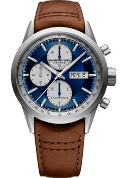 Швейцарские наручные  мужские часы Raymond weil 7732-TIC-50421. Коллекция Freelancer