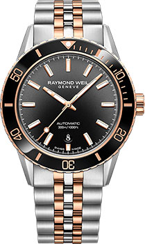 Швейцарские наручные  мужские часы Raymond weil 2775-S51-20051. Коллекция Freelancer