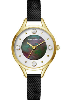 женские часы Romanson RM0B04LLG(BK). Коллекция Giselle