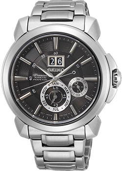 Японские наручные  мужские часы Seiko SNP165P1. Коллекция Premier