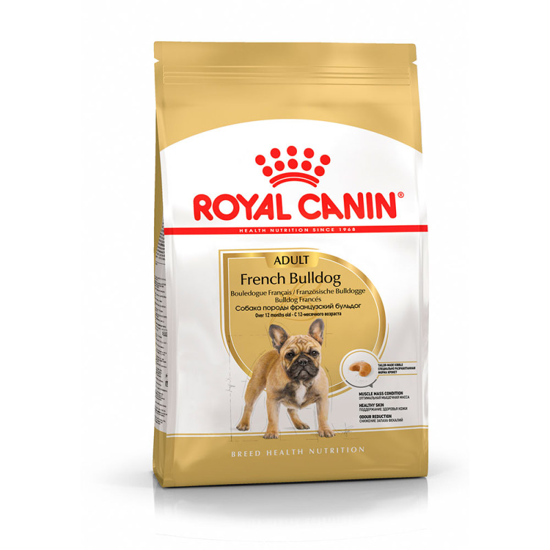 Royal Canin Корм сухой Роял Канин для собак Французский бульдог Эдалт, меш. 9 кг