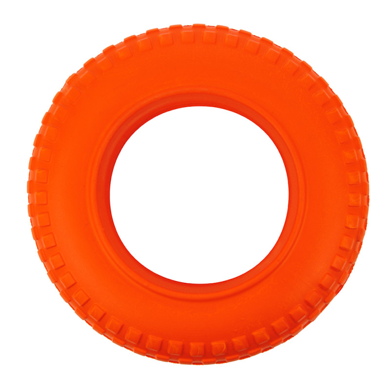 Pet Hobby Игрушка для собак Шинка Мега диаметр 35 см оранжевая, для собак средних и крупных пород (снаряд, пуллер)