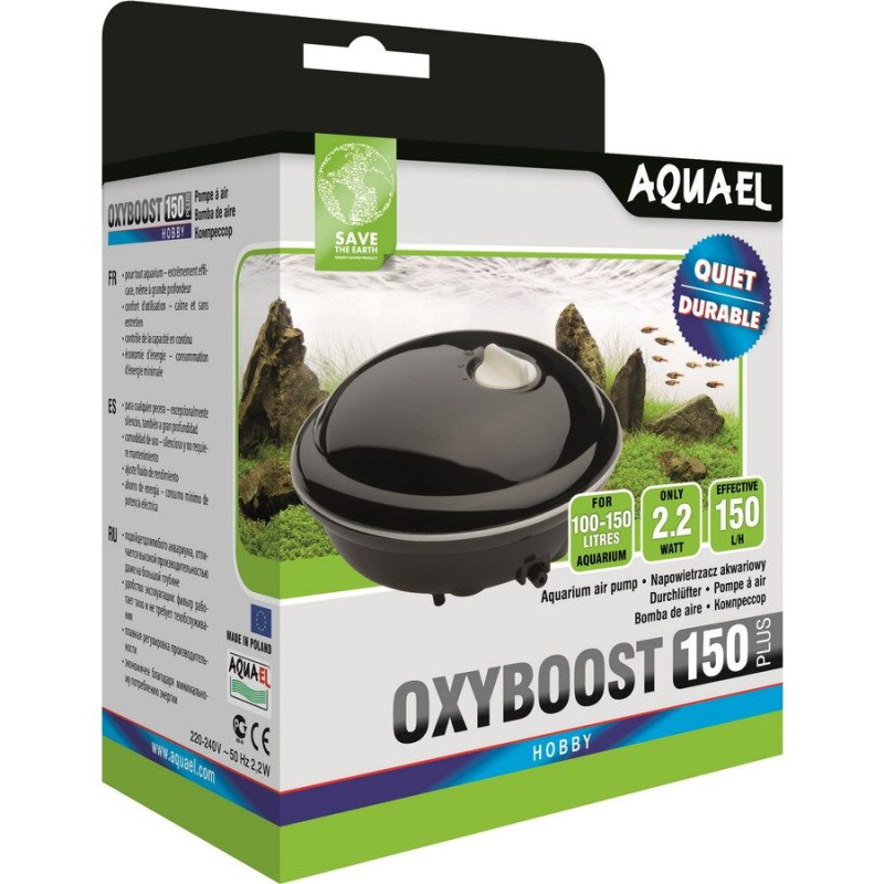 Aquael OXYBOOST АРR-150 50-150л/ч Компрессор для аквариума регулируемый 50-150 л/ч