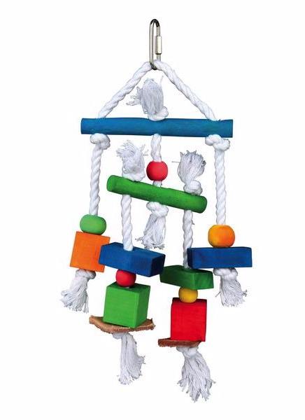 Trixie игрушка для птиц подвесная (дерево) 24 см