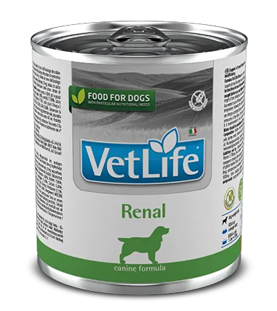 Farmina Vet Life Renal диетический влажный корм для собак при почечной недостаточности, 300г