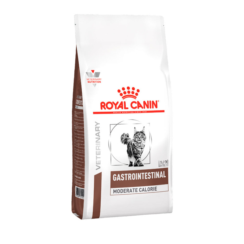 Royal Canin Gastrointestinal Moderate Calorie GIM35 S/O Сухой диетический корм для кошек при нарушении пищеварения, 2 кг