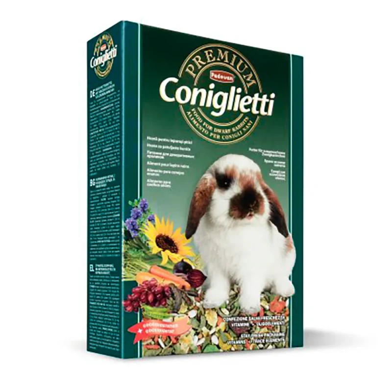Padovan Premium Coniglietti Корм для декоративных кроликов, 500 гр.