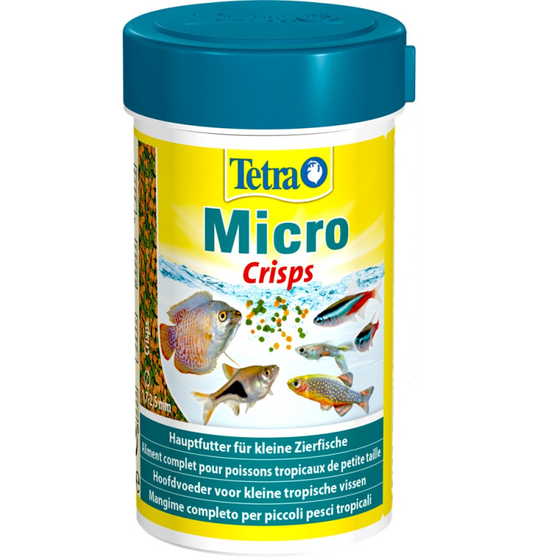 Tetra Micro Crisps корм для рыб в микро чипсах, 100 мл