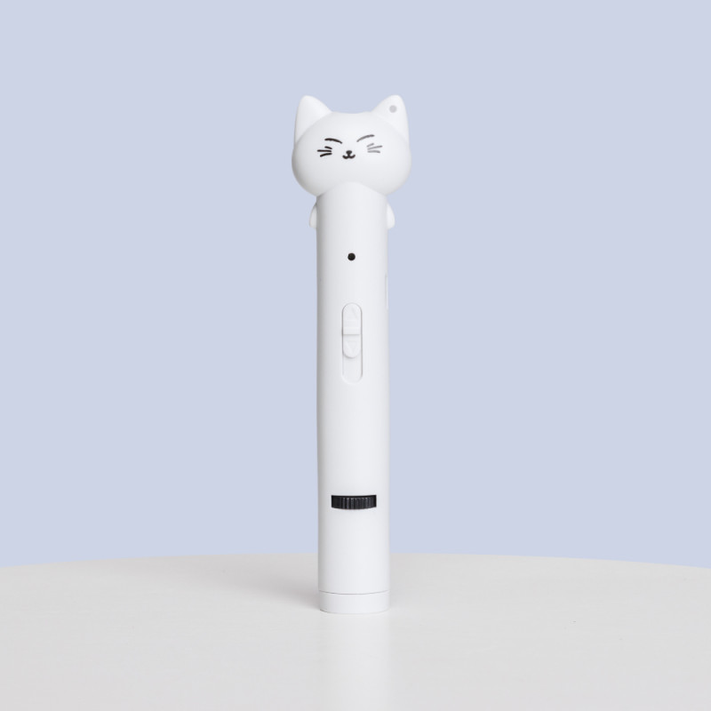 HiPet Игрушка для кошек Указка лазерная Кошечка, 13,5х3х1,8 см