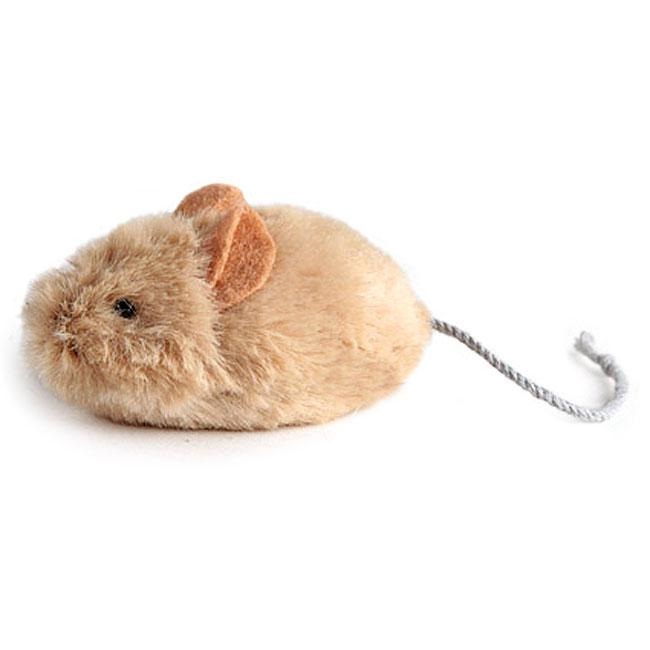GiGwi Игрушка для кошек Мышка со звуковым чипом 13 см