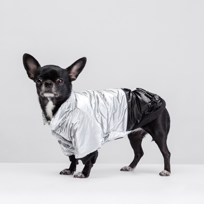 Rurri Куртка для собак, XS, серебряная
