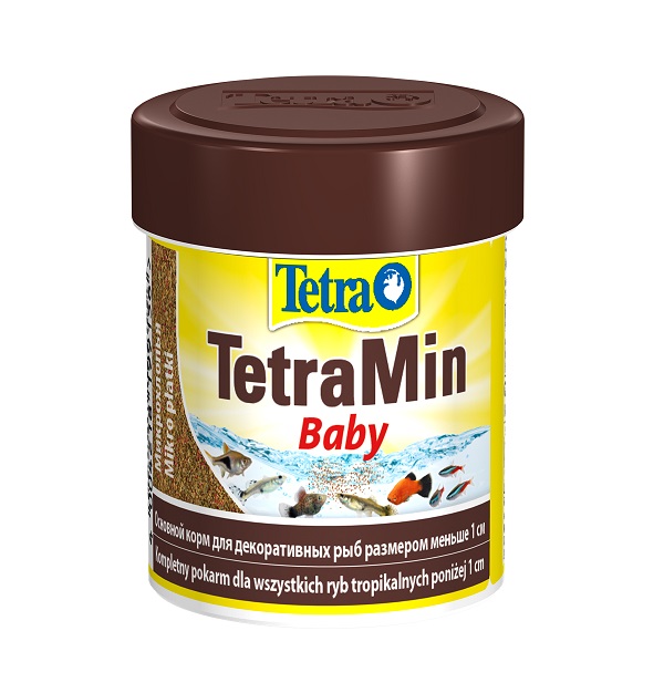 Tetra Min Baby корм для мальков в виде мелкой крупы, 66 мл