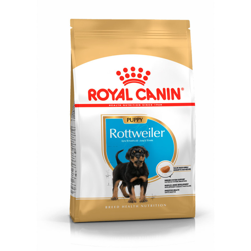 Royal Canin Junior Сухой корм для щенков породы ротвейлер в возрасте от 2 до 10 мес, 12 кг