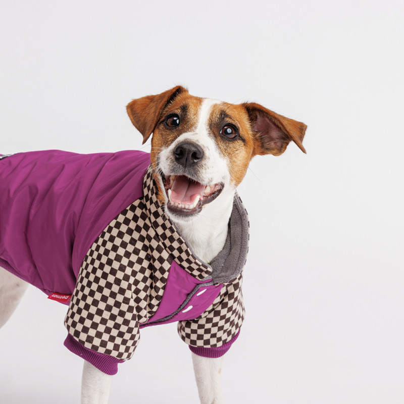 Petmax Куртка для собак, 3XL, фиолетовая