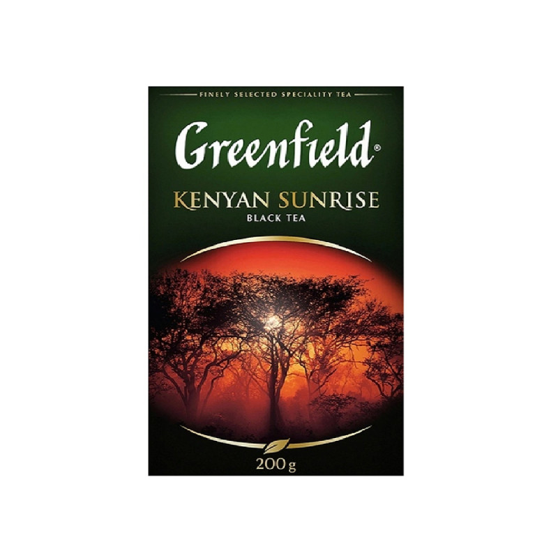 Чай Greenfield Kenyan Sunrise черный листовой, 200 гр.