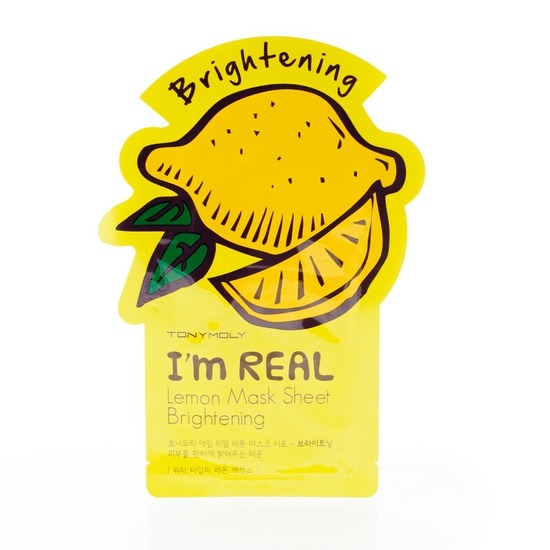 Тканевая маска с экстрактом лимона I’m Real Lemon Mask Sheet