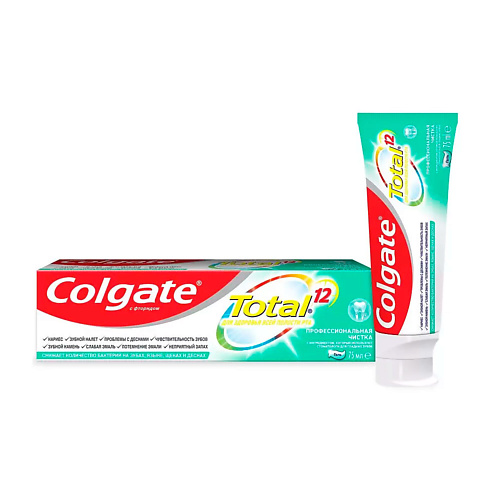 COLGATE Зубная паста Профессиональная чистка TOTAL 75.0