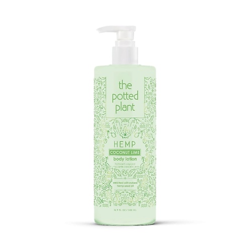 THE POTTED PLANT Лосьон для ухода за кожей  Coconut Lime Body Lotion 500.0