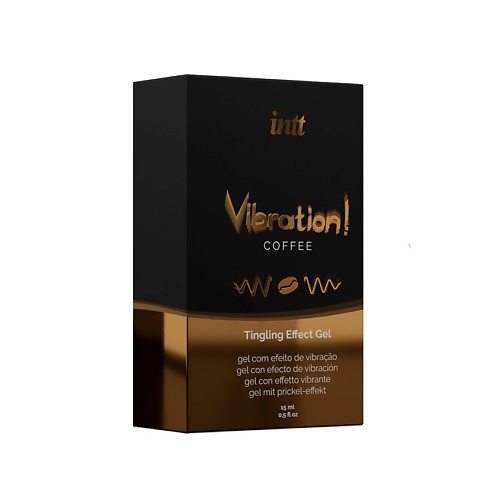 INTT Увлажняющий гель для тела Vibration Gel с ароматом Кофе 15