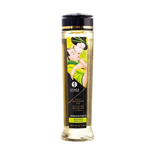 SHUNGA Массажное масло Зеленый чай Органика 240