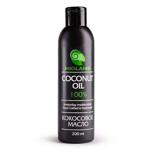 MIOLAMB Натуральное кокосовое масло для тела и волос 200.0