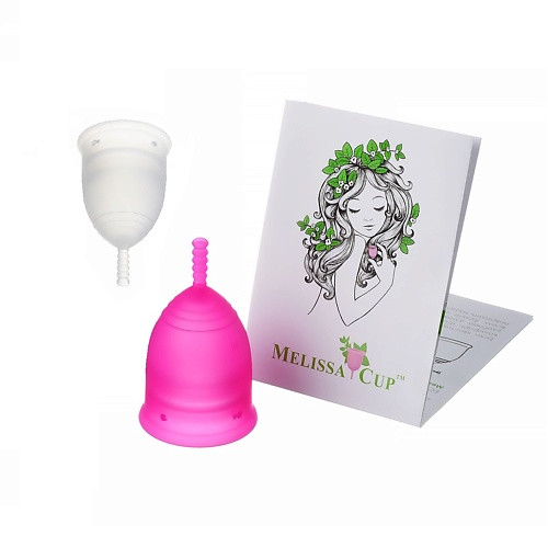 MELISSACUP Набор из 2-х менструальных чаш SIMPLY TWO размер L+M цвет черника+ландыш