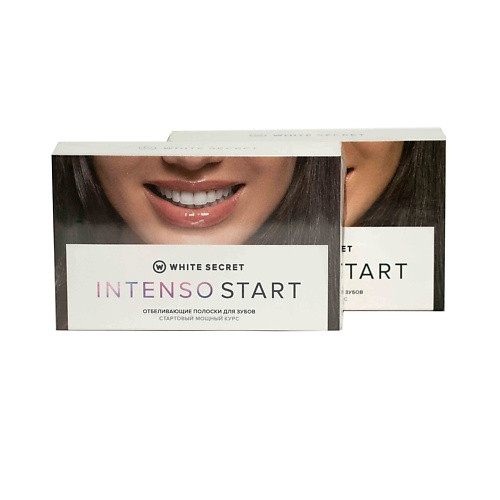 WHITE SECRET Полоски для домашнего отбеливания зубов "Intenso Start" 7