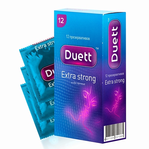 DUETT Презервативы Extra Strong особо прочные 12