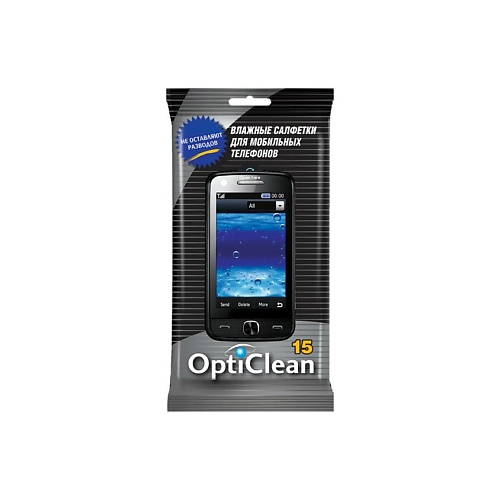OPTI CLEAN Влажные салфетки для мобильных телефонов 3