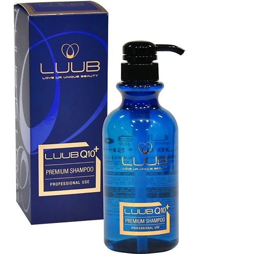 LUUB Шампунь профессиональный, восстанавливающий, на основе пурпурных бактерий и экстрактов Q10 Plus 500.0