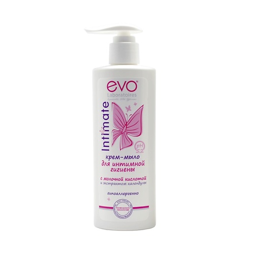 EVO LABORATOIRES Крем-мыло для интимной гигиены EVO Intimate 200.0