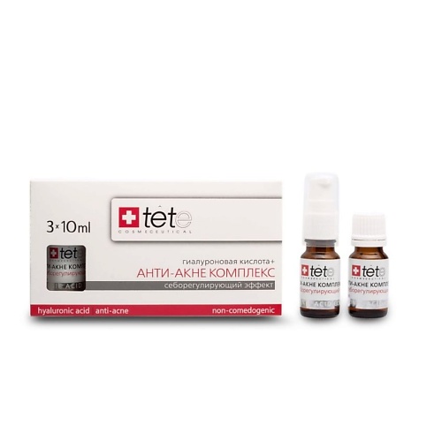 TETE COSMECEUTICAL Лосьон косметический Hyaluronic acid + Anti-acne complex 30.0
