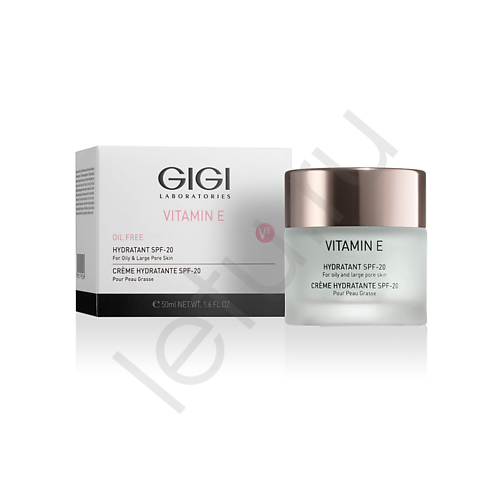 GIGI Увлажняющий крем для жирной кожи Vitamin E Hydratant for oily skin 50.0