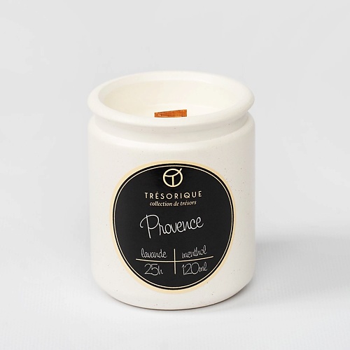 TRESORIQUE Свеча ароматическая Provence "лаванда, полевые травы" 120