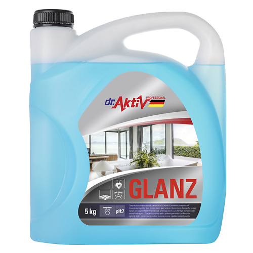 DR.AKTIV PROFESSIONAL Средство для мытья окон, зеркал и стеклянных поверхностей GLANZ 5000.0