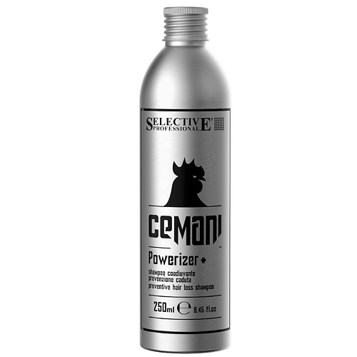 SELECTIVE PROFESSIONAL Шампунь профилактический против выпадения волос "Powerizer+" CEMANI 250