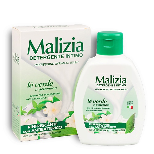 MALIZIA Гель для интимной гигиены GREEN TEA & JASMINE 200.0