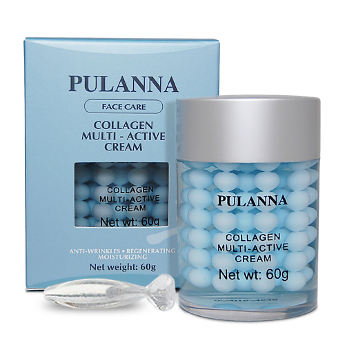 PULANNA Мультиактивный крем для лица с Коллагеном - Collagen Multi Active Cream 60.0