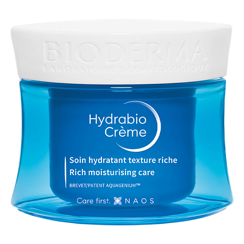 BIODERMA Крем увлажняющий для сухой и обезвоженной кожи лица Hydrabio 50.0