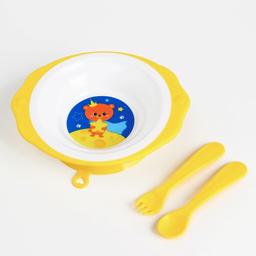 MUM&BABY Набор детской посуды «Мишка принц»