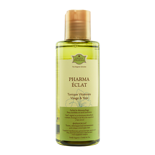GREEN PHARMA Тоник, обогащенный витаминами для лица и контура глаз Фармаэклат 150.0