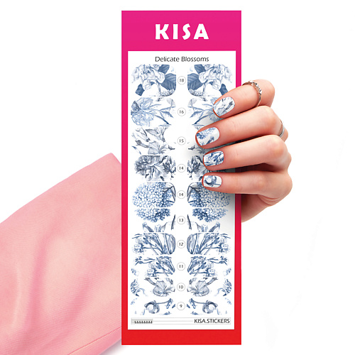 KISA.STICKERS Пленки для маникюра Delicate Blossoms